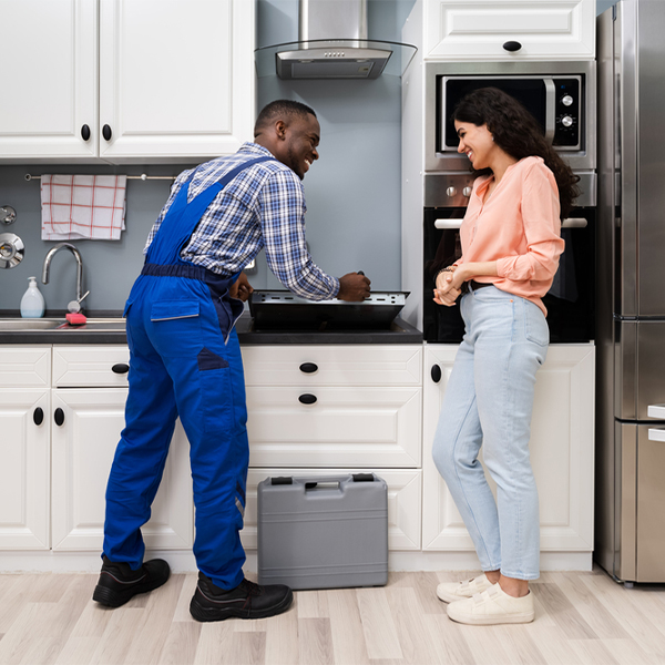 can you provide an estimate for cooktop repair before beginning any work in Cambridge